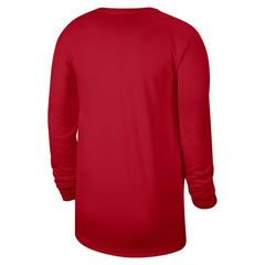Chicago Bulls Unisex 2023/24 Legend On-Court Practice Long Sleeve T-Shirt Red