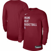 Miami Heat Unisex 2023/24 Legend On-Court Practice Long Sleeve T-Shirt Red