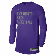 Sacramento Kings Unisex 2023/24 Legend On-Court Practice Long Sleeve T-Shirt Purple