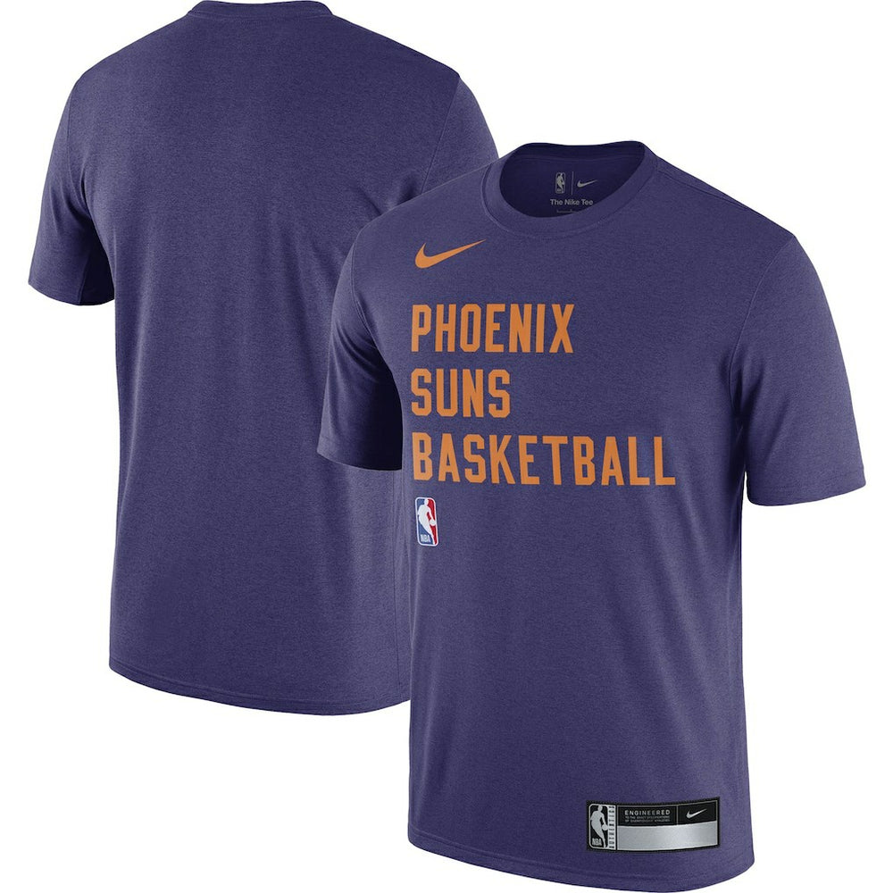 Phoenix Suns 2023/24 Sideline Legend Performance Practice T-Shirt Purple