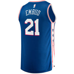 NBA Joel Embiid Philadelphia 76ers Big & Tall Fast Break Player Jersey - Royal - Icon Edition