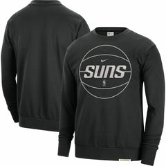 Phoenix Suns 2023/24 Authentic Standard Issue Travel Performance Pullover Sweatshirt Black
