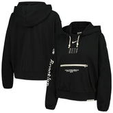 Brooklyn Nets Women's Courtside Standard Issue Performance Pullover Hoodie Black