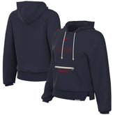 Philadelphia 76ers Women's Courtside Standard Issue Performance Pullover Hoodie Navy