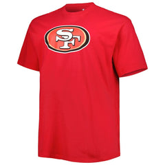 Christian McCaffrey San Francisco 49ers Big & Tall Player Name & Number T-Shirt Scarlet