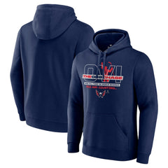 NHL Alexander Ovechkin Washington Capitals GR8 Chase Pullover Hoodie - Navy