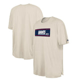 New York Giants New Era Third Down Big & Tall Historic T-Shirt Cream