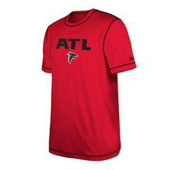 Atlanta Falcons New Era Third Down Puff Print T-Shirt Red