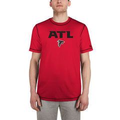Atlanta Falcons New Era Third Down Puff Print T-Shirt Red