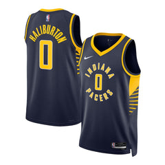 NBA Tyrese Haliburton Indiana Pacers Unisex Swingman Jersey - Icon Edition - Navy