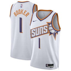 NBA Devin Booker Phoenix Suns Unisex Swingman Jersey - Association Edition - White