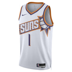 NBA Devin Booker Phoenix Suns Unisex Swingman Jersey - Association Edition - White