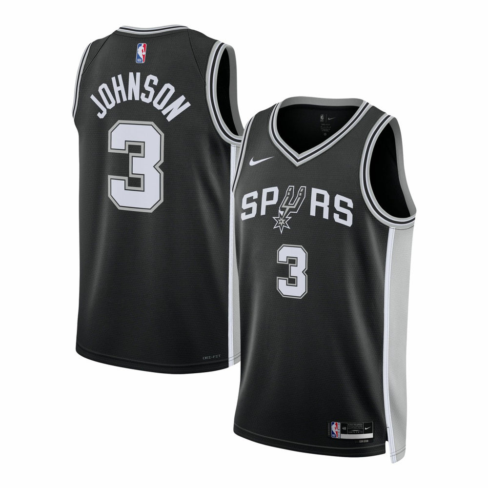 NBA Keldon Johnson San Antonio Spurs Unisex Swingman Jersey - Icon Edition - Black