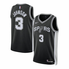 NBA Keldon Johnson San Antonio Spurs Unisex Swingman Jersey - Icon Edition - Black
