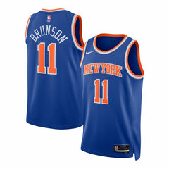 NBA Jalen Brunson New York Knicks Unisex Swingman Jersey - Icon Edition - Blue