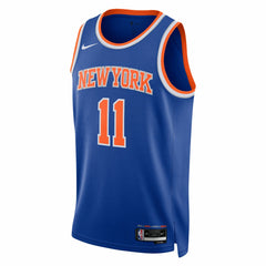 NBA Jalen Brunson New York Knicks Unisex Swingman Jersey - Icon Edition - Blue