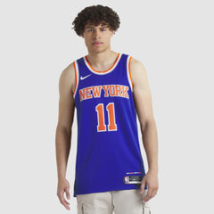 NBA Jalen Brunson New York Knicks Unisex Swingman Jersey - Icon Edition - Blue
