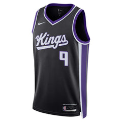 NBA Kevin Huerter Sacramento Kings Unisex Swingman Jersey - Icon Edition - Black