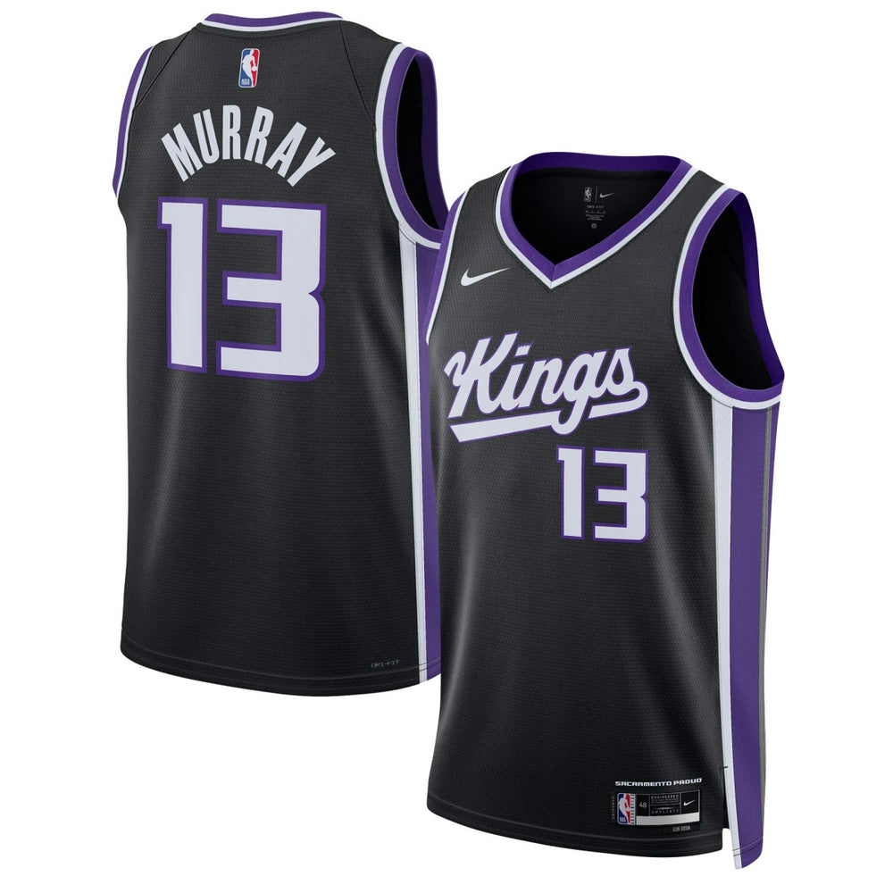NBA Keegan Murray Sacramento Kings Unisex Swingman Jersey - Icon Edition - Black