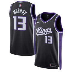 NBA Keegan Murray Sacramento Kings Unisex Swingman Jersey - Icon Edition - Black