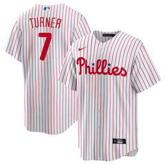 MLB Trea Turner Philadelphia Phillies Nike Home Replica Player Jersey - White