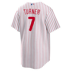 MLB Trea Turner Philadelphia Phillies Nike Home Replica Player Jersey - White