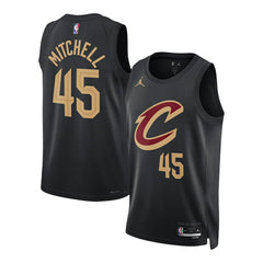 NBA Donovan Mitchell Cleveland Cavaliers Jordan Brand Unisex Swingman Jersey sale - Statement Editi- Black outlet