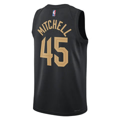 NBA Donovan Mitchell Cleveland Cavaliers Jordan Brand Unisex Swingman Jersey sale - Statement Editi- Black outlet