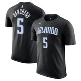 Paolo Banchero Orlando Magic Icon 2022/23 Name & Number T-Shirt Black