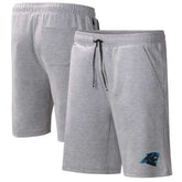 Carolina Panthers MSX by Michael Strahan Trainer Shorts Heather Gray