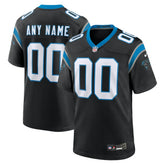 NFL Carolina Panthers Custom Game Jersey - Black
