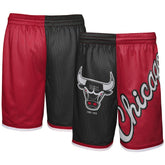 Chicago Bulls Youth Hardwood Classics Big Face 5.0 Shorts Black/Red