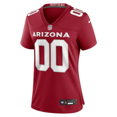 NFL Arizona Cardinals Women's Custom Game Jersey - Cardinal