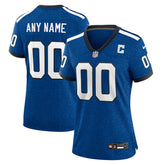 Indianapolis Colts Women's Indiana Nights Alternate Custom Game Jersey Royal
