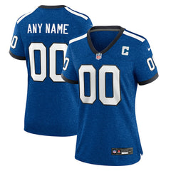 NFL Indianapolis Colts Women's Indiana Nights Alternate Custom Game Jersey - Royal
