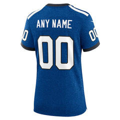 NFL Indianapolis Colts Women's Indiana Nights Alternate Custom Game Jersey - Royal