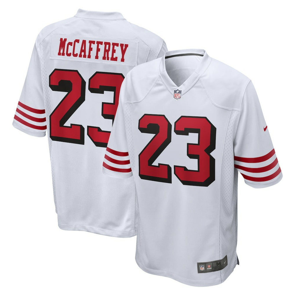 Christian McCaffrey San Francisco 49ers Game Jersey White