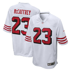 NFL Christian McCaffrey San Francisco 49ers Game Jersey - White