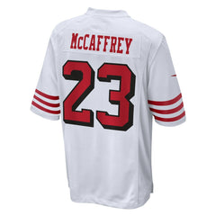 NFL Christian McCaffrey San Francisco 49ers Game Jersey - White