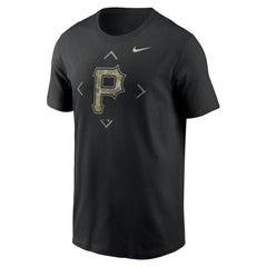 Pittsburgh Pirates Nike Camo Logo T-Shirt - Black T-shirts