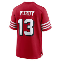 Brock Purdy San Francisco 49ers Alternate Game Player Jersey Scarlet