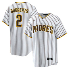 MLB Xander Bogaerts San Diego Padres Nike Home Official Replica Player Jersey - White/Brown