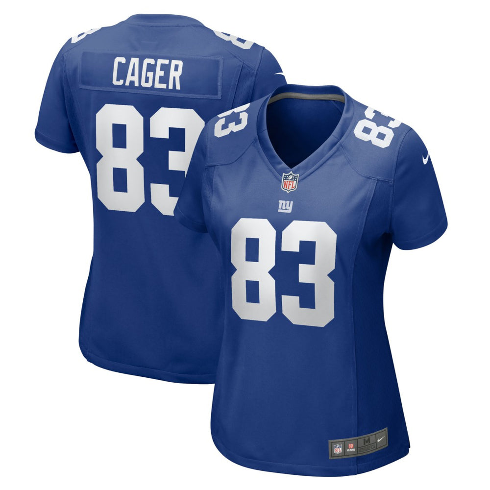 NFL Lawrence Cager New York Giants Women's Home Game Player Jersey - Royal