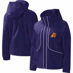 Phoenix Suns G-III 4Her by Carl Banks Women's Last Shot Full-Zip Hoodie Purple