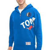 Dallas Mavericks Tommy Jeans Bernard Half-Zip Hoodie Blue
