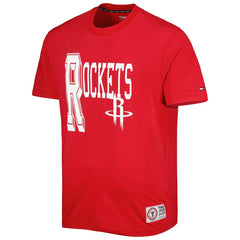 Houston Rockets Tommy Jeans Mel Varsity T-Shirt Red