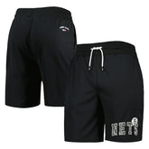 Brooklyn Nets Tommy Jeans Mike Mesh Basketball Shorts Black