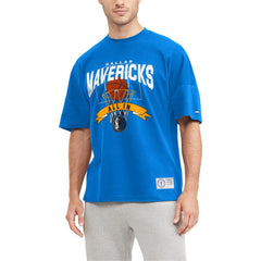 Dallas Mavericks Tommy Jeans Tim Backboard T-Shirt Blue