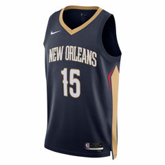 NBA Jose Alvarado New Orleans Pelicans Unisex Swingman Jersey - Icon Edition - Navy