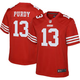 NFL Brock Purdy San Francisco 49ers Youth Game Jersey - Scarlet